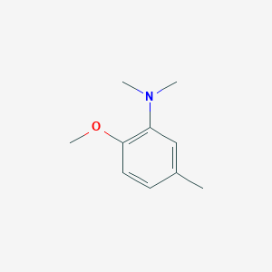 molecular formula C10H15NO B7901731 2-methoxy-N,N,5-trimethylaniline 