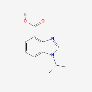 1-(Propan-2-yl)-1H-benzimidazole-4-carboxylic acid