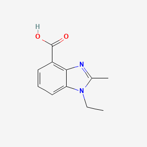 1-Ethyl-2-methyl-1h-benzimidazole-4-carboxylic acid