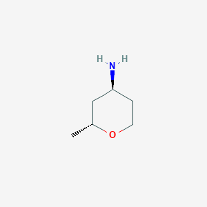 (2R,4S)-2-Methyl-tetrahydro-pyran-4-ylamine