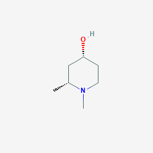 molecular formula C7H15NO B7901818 cis-1,2-Dimethyl-piperidin-4-ol 