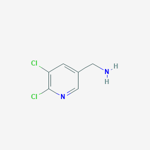 molecular formula C6H6Cl2N2 B7901877 (5,6-Dichloropyridin-3-yl)methanamine 