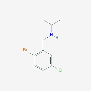 N-(2-Bromo-5-chlorobenzyl)propan-2-amine