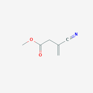 molecular formula C6H7NO2 B7902190 Methyl 3-cyanobut-3-enoate 