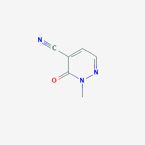 2,3-Dihydro-2-methyl-3-oxopyridazine-4-carbonitrile