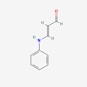 2-Propenal, 3-phenylamino-