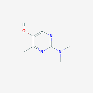2-(Dimethylamino)-4-methylpyrimidin-5-ol