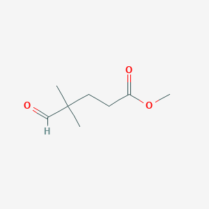 Methyl 4,4-dimethyl-5-oxopentanoate