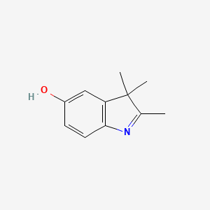 molecular formula C11H13NO B7902366 2,3,3-Trimethyl-3H-indole-5-ol 