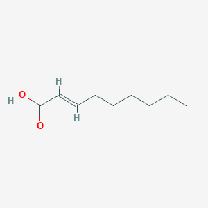 molecular formula C9H16O2 B079024 2-壬烯酸 CAS No. 14812-03-4