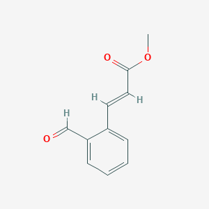 Methyl 3-(2-formylphenyl)prop-2-enoate