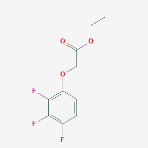 molecular formula C10H9F3O3 B7902480 Ethyl 2-(2,3,4-trifluoro-phenoxy)acetate 