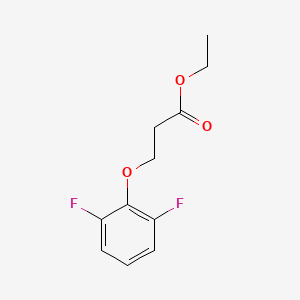 Ethyl 3-(2,6-difluoro-phenoxy)propanoate