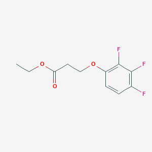 Ethyl 3-(2,3,4-trifluoro-phenoxy)propanoate