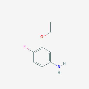 molecular formula C8H10FNO B7902538 3-Ethoxy-4-fluorophenylamine 