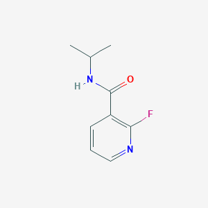 molecular formula C9H11FN2O B7902587 2-Fluoro-N-isopropylnicotinamide 