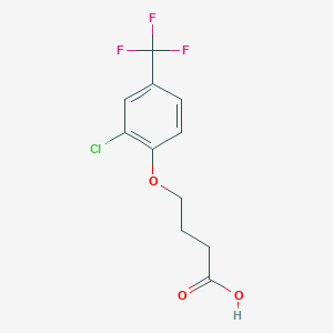 4-(2-Chloro-4-(trifluoromethyl)phenoxy)butanoic acid