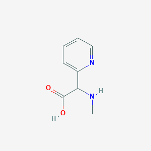 2-(Methylamino)-2-pyridin-2-ylacetic acid