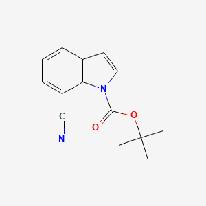 tert-butyl 7-cyano-1H-indole-1-carboxylate