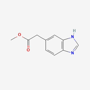 methyl 2-(1H-benzo[d]imidazol-5-yl)acetate