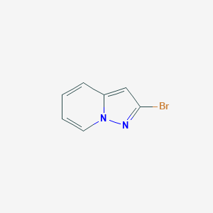 molecular formula C7H5BrN2 B7902720 2-溴吡唑并[1,5-a]吡啶 