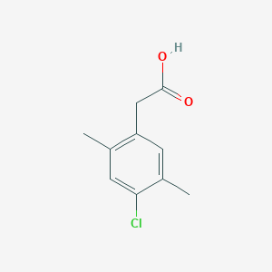 2-(4-Chloro-2,5-dimethylphenyl)acetic acid