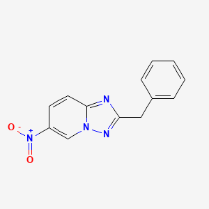 2-Benzyl-6-nitro-[1,2,4]triazolo[1,5-A]pyridine
