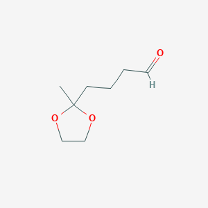 4-(2-Methyl-1,3-dioxolan-2-yl)butanal