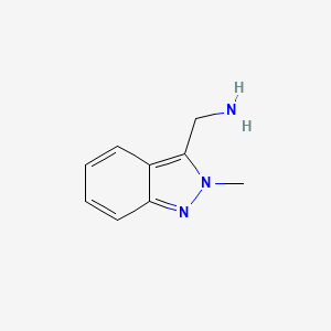 (2-methyl-2H-indazol-3-yl)methanamine