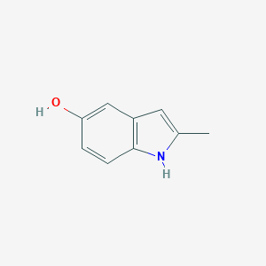 molecular formula C9H9NO B079029 2-Methyl-1H-indol-5-ol CAS No. 13314-85-7