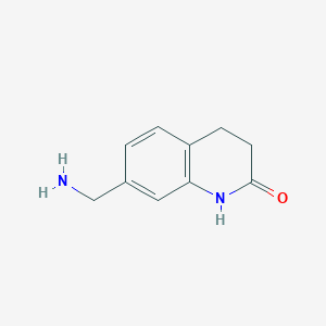 7-(aminomethyl)-3,4-dihydroquinolin-2(1H)-one