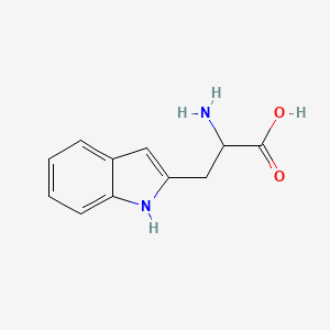 molecular formula C11H12N2O2 B7902992 a-amino-1H-Indole-2-propanoic acid 