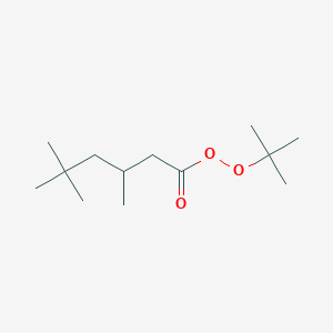 molecular formula C13H26O3 B079030 Tert-butyl 3,5,5-trimethylhexaneperoxoate CAS No. 13122-18-4