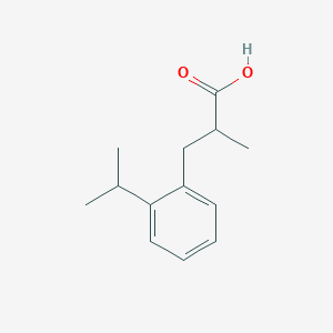 3-(2-Isopropylphenyl)-2-methylpropanoic acid