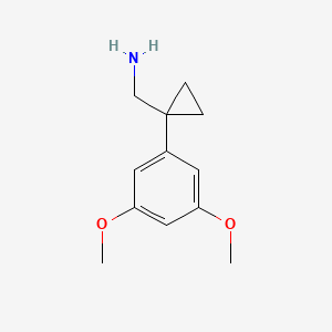 1-(3,5-Dimethoxyphenyl)cyclopropanemethanamine