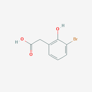 2-(3-Bromo-2-hydroxyphenyl)acetic acid