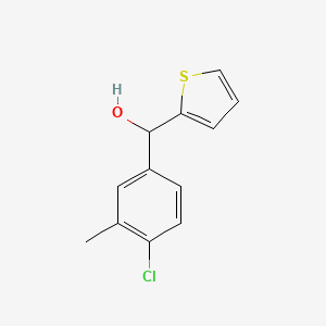 4-Chloro-3-methylphenyl-(2-thienyl)methanol