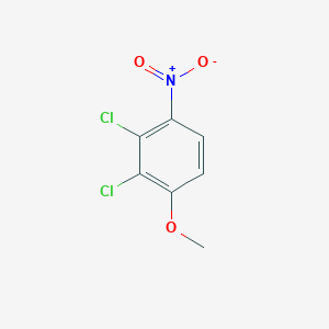 molecular formula C7H5Cl2NO3 B7903099 2,3-Dichloro-1-methoxy-4-nitrobenzene 