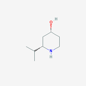 (2S,4R)-2-Isopropylpiperidine-4-ol