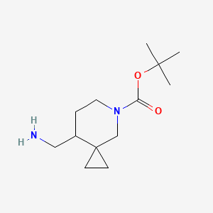 tert-Butyl 8-(aminomethyl)-5-azaspiro[2.5]octane-5-carboxylate