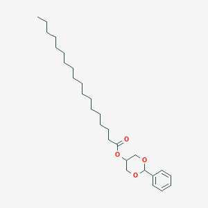molecular formula C28H46O4 B079032 (2-Phenyl-1,3-dioxan-5-yl) octadecanoate CAS No. 10564-35-9