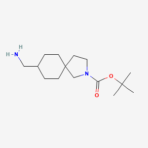 tert-Butyl 8-(aminomethyl)-2-azaspiro[4.5]decane-2-carboxylate