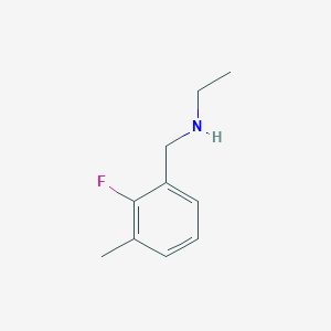 Ethyl[(2-fluoro-3-methylphenyl)methyl]amine