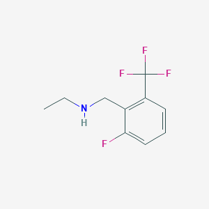 N-(2-Fluoro-6-(trifluoromethyl)benzyl)ethanamine