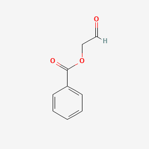 molecular formula C9H8O3 B7903516 2-oxoethyl Benzoate 
