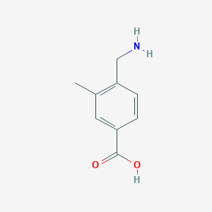 4-(Aminomethyl)-3-methylbenzoic acid