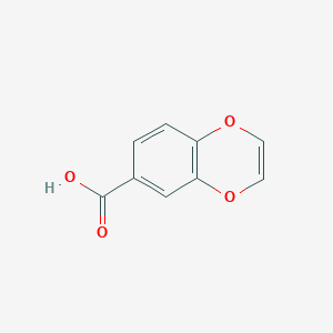 molecular formula C9H6O4 B7903581 苯并[b][1,4]二噁英-6-羧酸 