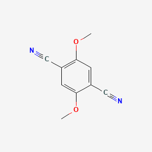 molecular formula C10H8N2O2 B7903620 2,5-Dimethoxyterephthalonitrile 