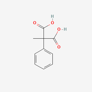 molecular formula C10H10O4 B7903643 Methyl(phenyl)malonic acid CAS No. 4371-02-2