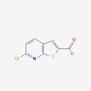 6-Chlorothieno[2,3-b]pyridine-2-carbaldehyde